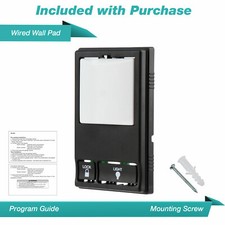 Garage Door Opener Remote Wired Wall Pad Panel for Liftmaster Chamberlain 78LM