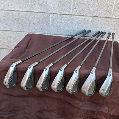 Turbo Power XP-6 Titan Steel Iron Set 3,5,6,8,9 PW, SW Graph Shafts RH