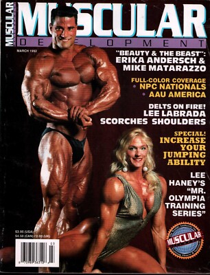 Muscular Development 03/1992 Erika Anderson Mike Matarazzo Beauty & Beast