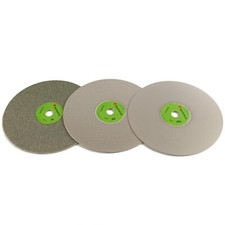 3Pcs 6"inch 150mm Grit 60-3000 Diamond Grinding Discs Set Abrasive Flat Lap Disk