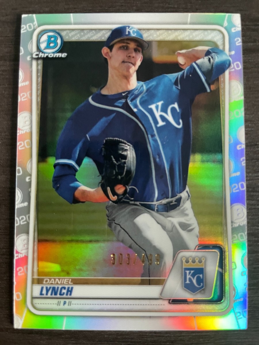 2020 Bowman Chrome Daniel Lynch #BCP-84 Refractor serial