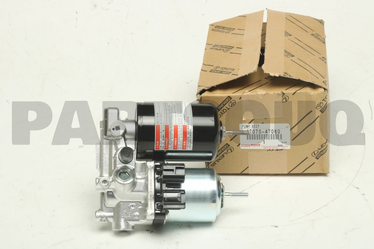 ふあり 4707047060 Genuine Toyota PUMP ASSY, BRAKE BOOSTER 47070