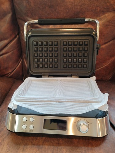 1600W Belgian Waffle Maker Smart Double 