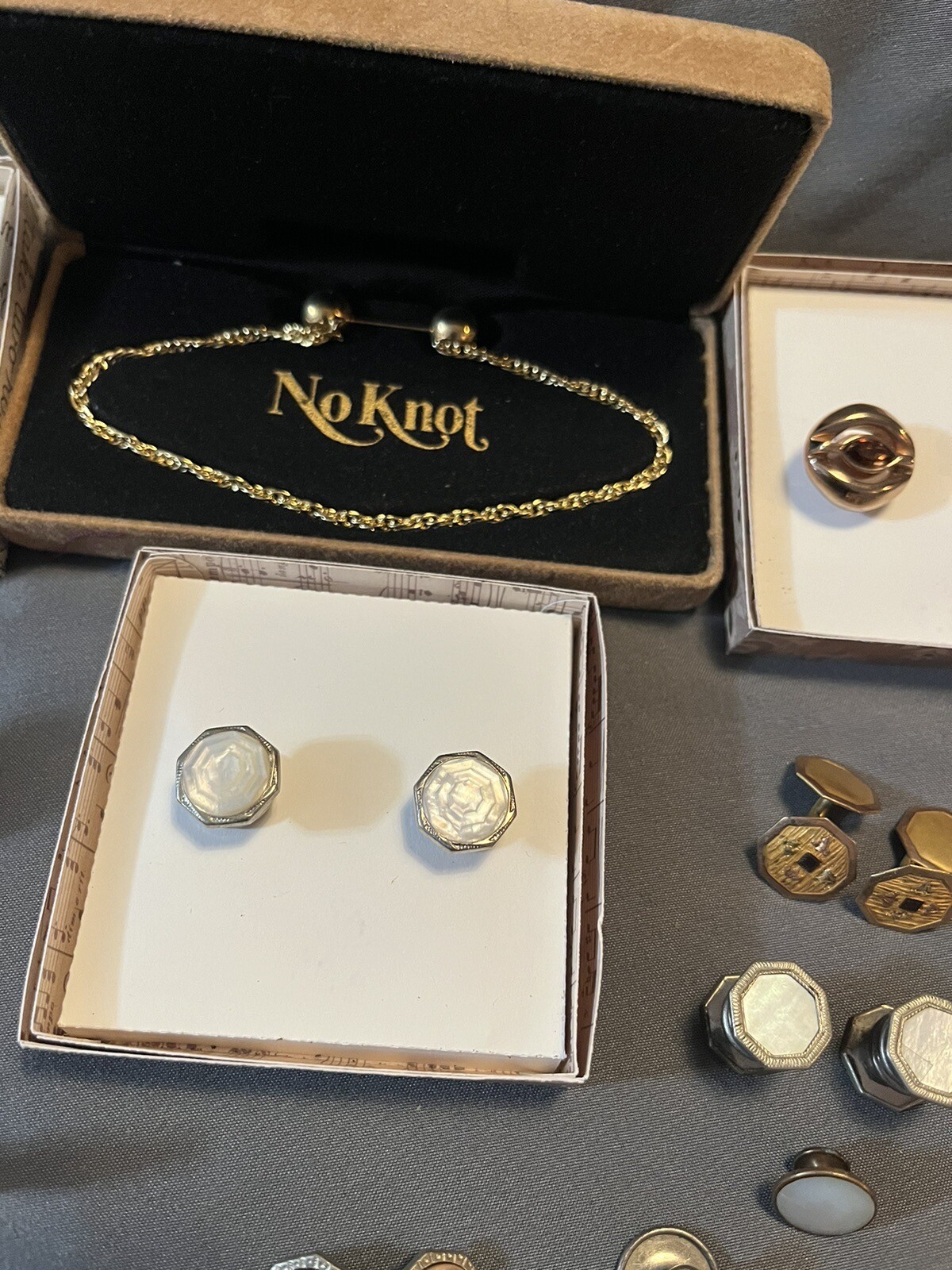 Lot Of Men’s Antique And Vintage Cufflinks, Tie Clips And Tie Pins eBay