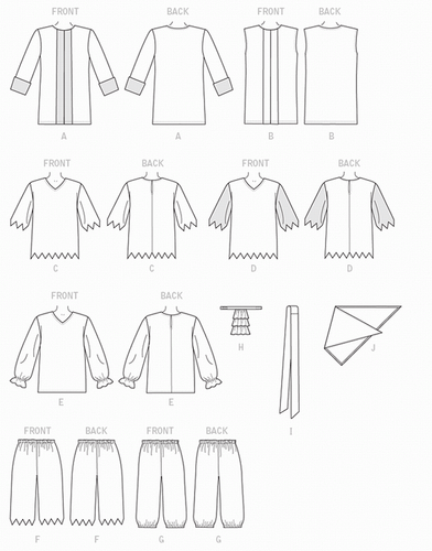 Schnittmuster Piraten Gr.S-XL - Imagen 3 de 3