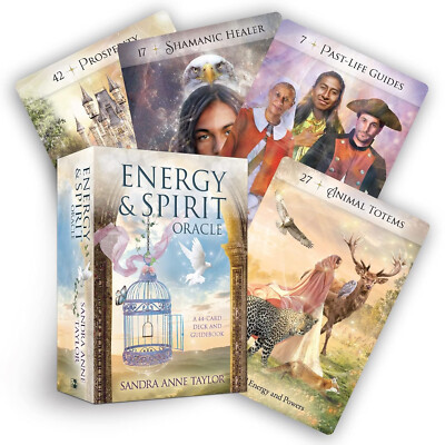 Energy  Spirit Oracle: A 44-card Deck and Guidebook von... | Buch | Zustand gut