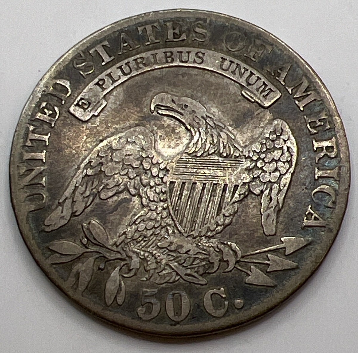 アメリカ 1833年 50C銀貨 Capped Bust PCGS AU50 1833 Capped Bust Half Dollar Mint State (MS) Pricing Guide