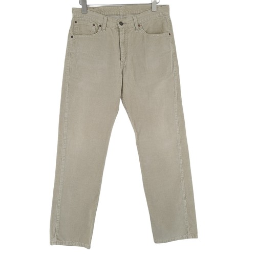 Vintage Levis 751 Pantaloni di Velluto Regular Dritto Uomo Misura W33 L32 |  eBay