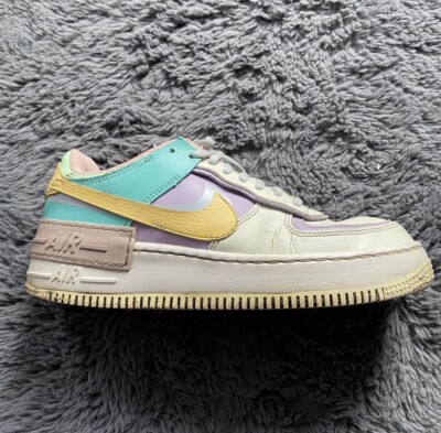 nike air force pastel ivory
