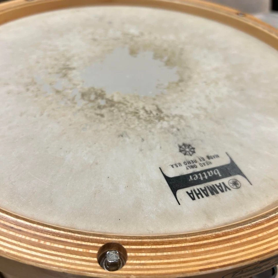 Tambor redoblante de arce Yamaha MSD-1365SJ Steve Jordan bueno Foto 3 de 4