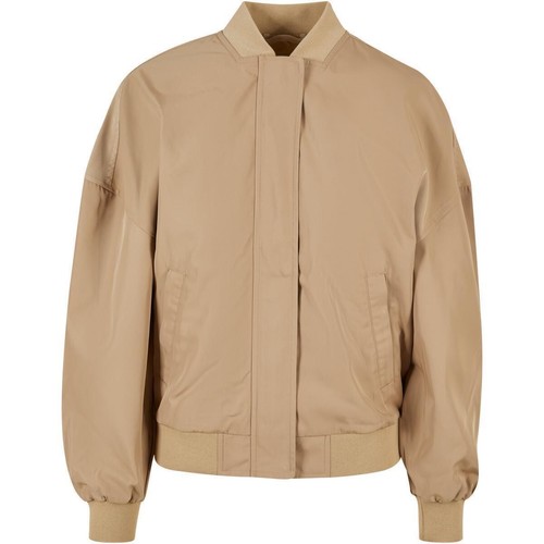 Urban Classics Ladies Recycled Oversized Light Bomber Jacket Women's Novelty - Picture 10 of 45