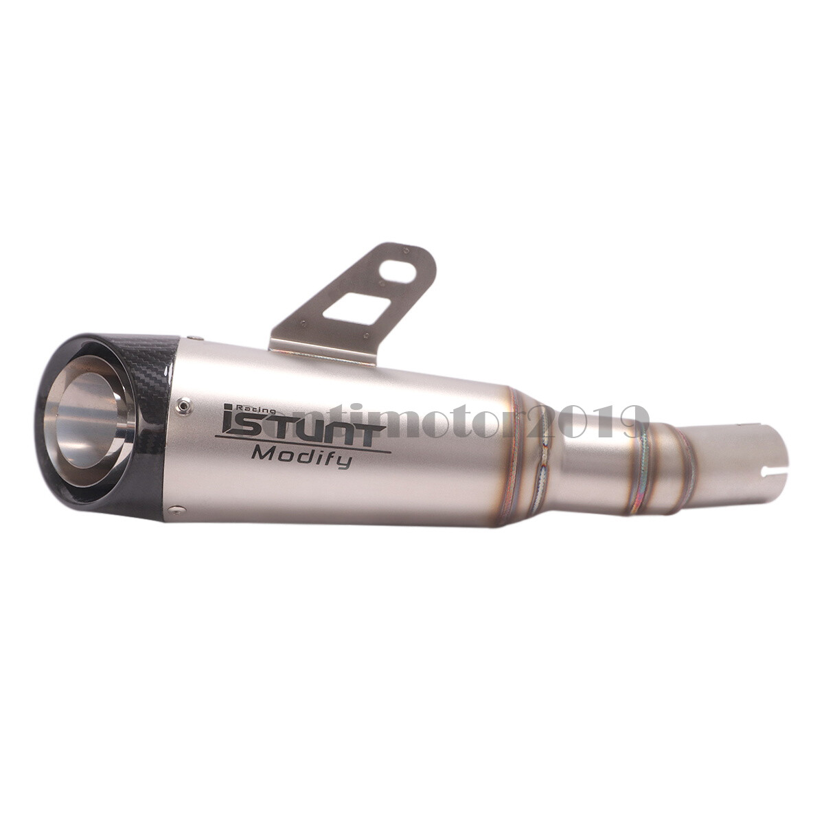 Ninja 500 Carbon Fiber Exhaust Muffler for Kawasaki Ninja 400 250 Z400 2018-2024 Models-image