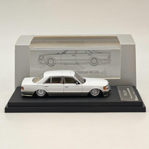 Master 1/64 Mercedes-Benz S560sel W126 Diecast Toys Car Models Collection Gifts - Imagen 3 de 31