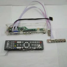 TV HDMI LCD VGA LED Controller Kit + Case for LTN173KT01/LTN173KT02/LTN173KT03 