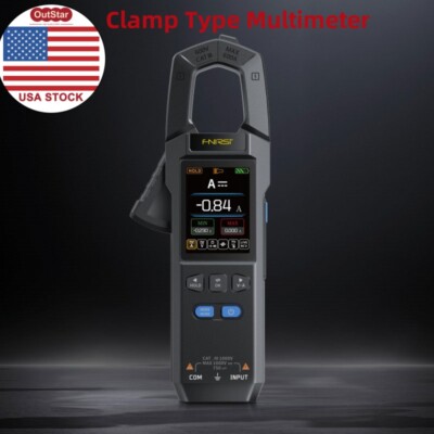 FNIRSI DMC-100 Clamp Type Multimeter 2.0'' Automatic Intelligent Ammeter -US