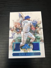 2017 Diamond Kings DK Materials Holo Blue #DKMEA Elvis Andrus/15