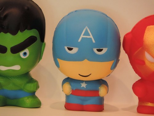 Avengers Hulk, Captain America, and Iron-man stress dolls - Picture 3 of 4