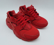 Nike Air Huarache Run GS Youths Size 6Y Womens Sz 7.5 Running Shoes Triple Red