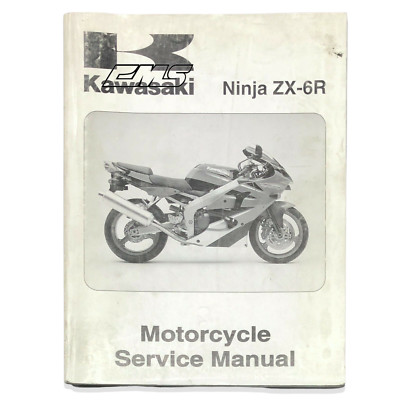 【CPC-L24】なこぉ Kawasaki Motorcycle OEM Service Manual 99924-1254-01 Ninja 00-02
