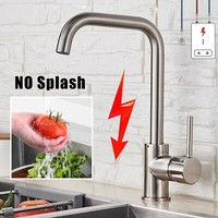 Niederdruck KüChenarmatur Edelstahl Einhand Wasserhahn KüChe Mischbatterie 360°