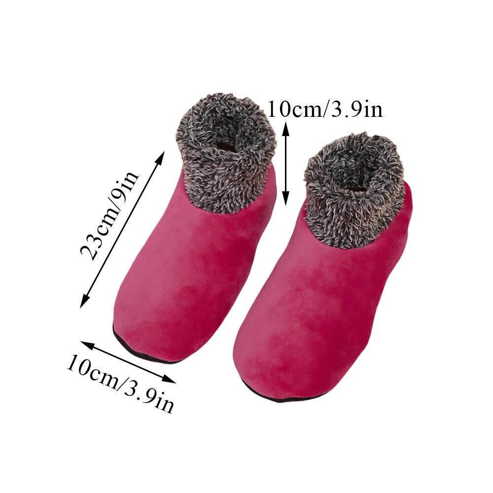 APL Pantofole Invernali Accoglienti da Donna Calze Soffici Antiscivolo Calde con ☀