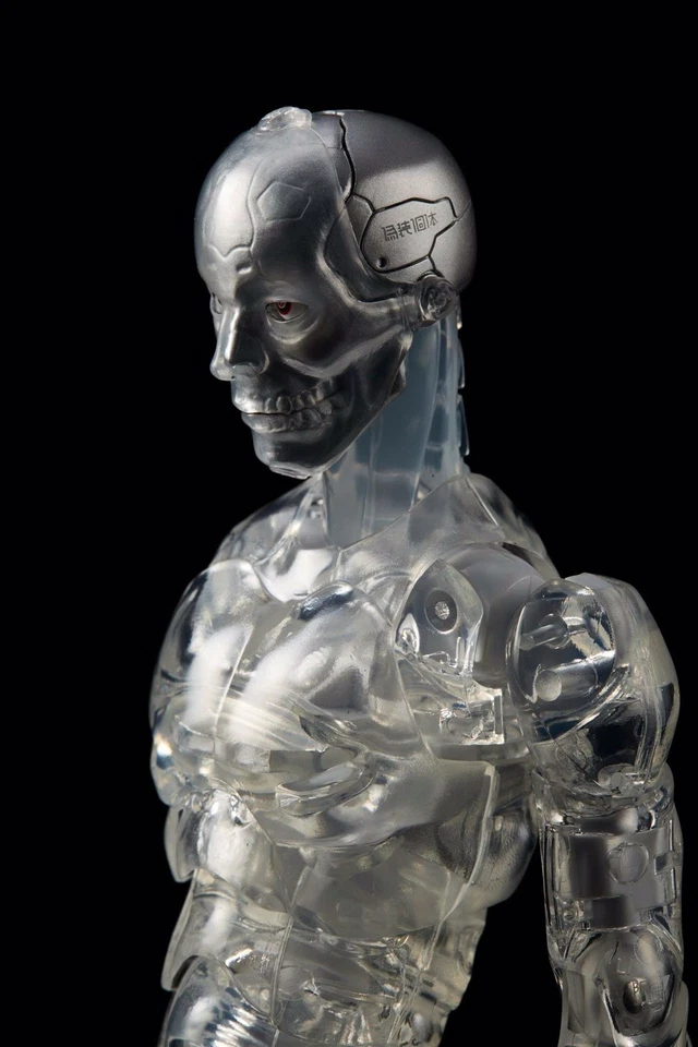 2017 ACGHK SDCC Limited Bait GI Joe 1000Toys 1/6 Sentinel Synthetic Human Clear - Image 3 of 4