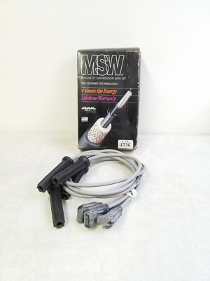 1736 MSW Magnetic Suppression Wire Set 7mm Black 