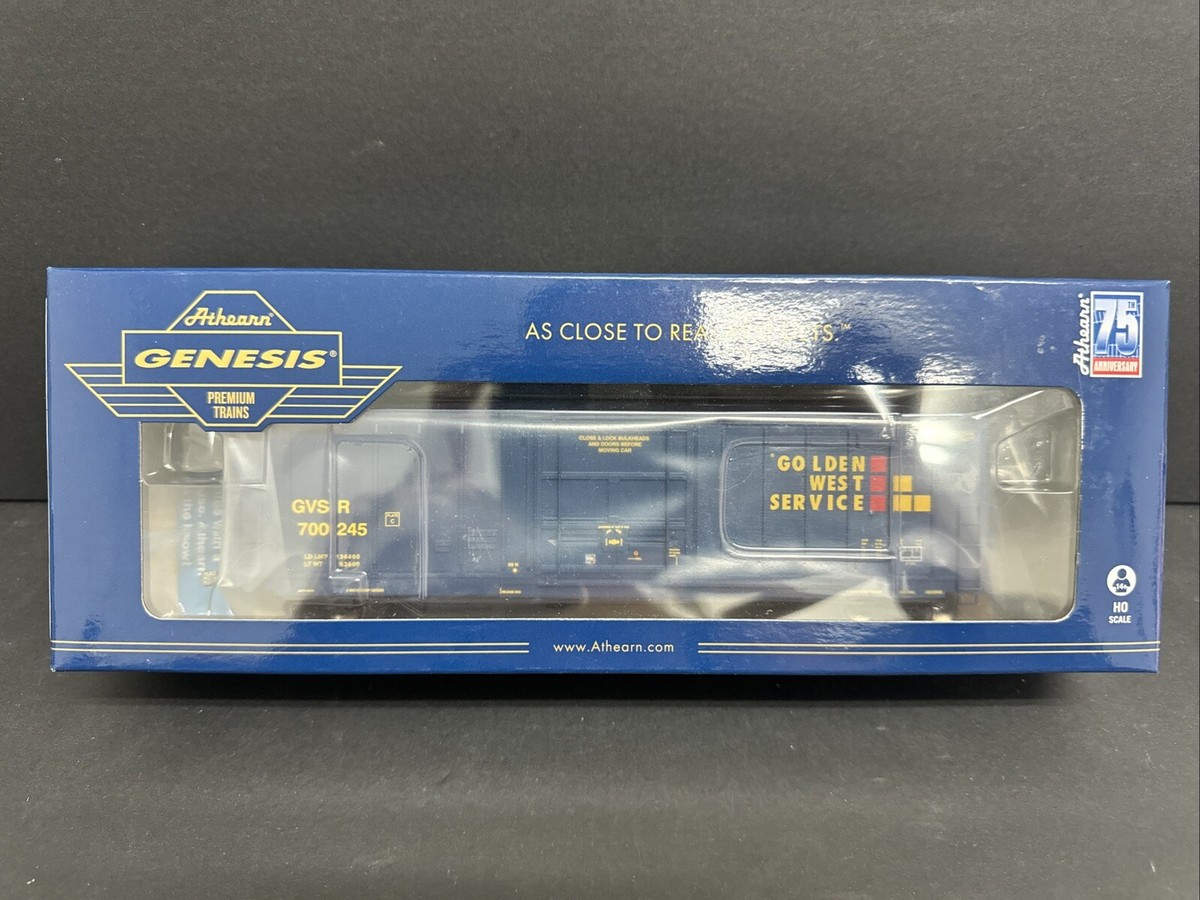 HO Athearn Genesis Golden West Service 50インチ VCY 142016/PC&FプラグドアボクカーGVSR#OG4131外国車　/113