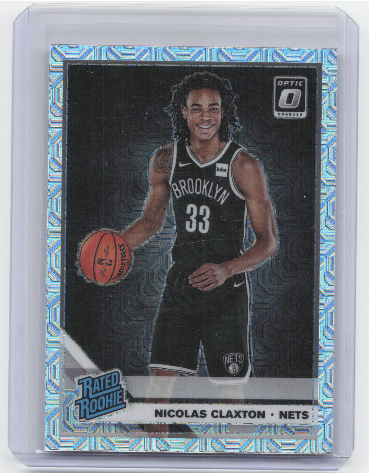 2019-20 Donruss Optic #171 Nicolas Claxton Choice