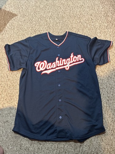 WASHINGTON NATIONALS - DYLAN CREWS MAGLIA AUTOGRAFA FIRMATA JSA COA TOP PROSPECT - Foto 6 di 6