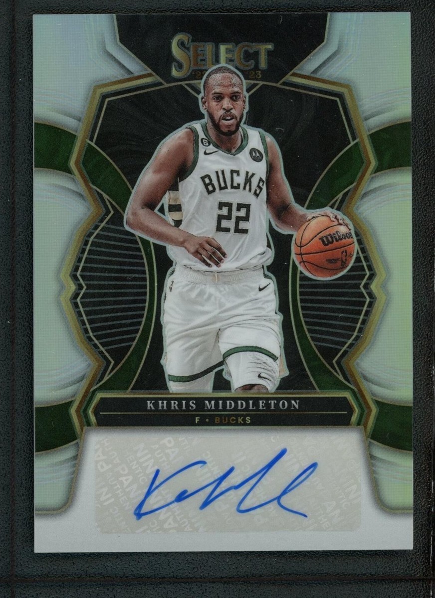 その他 Khris Middleton rc auto panini 2022-23 KHRIS MIDDLETON 73/99 AUTO PANINI SELECT SILVER AUTOGRAPHS