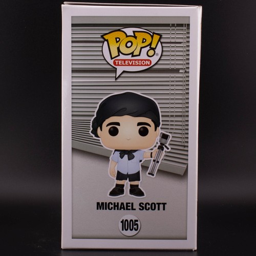 Funko Pop! Vinyl: The Office - Survivor Man Michael Scott #1005 w/protector - Picture 2 of 6