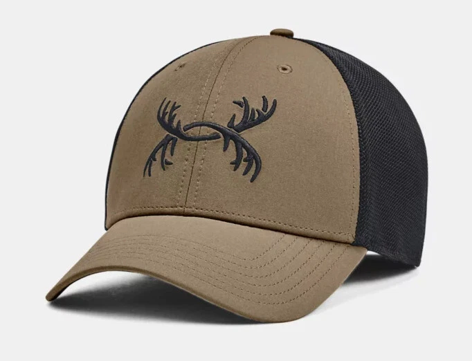 Under Armour Men s UA Antler Trucker Hat 1372352 251 Bayou OSFM