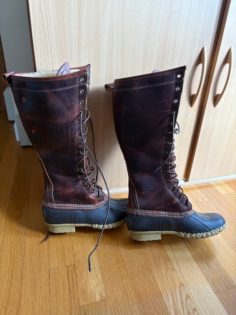 靴 L.L.Bean Been Boots 9M LL Bean Men's Brown Leather 8
