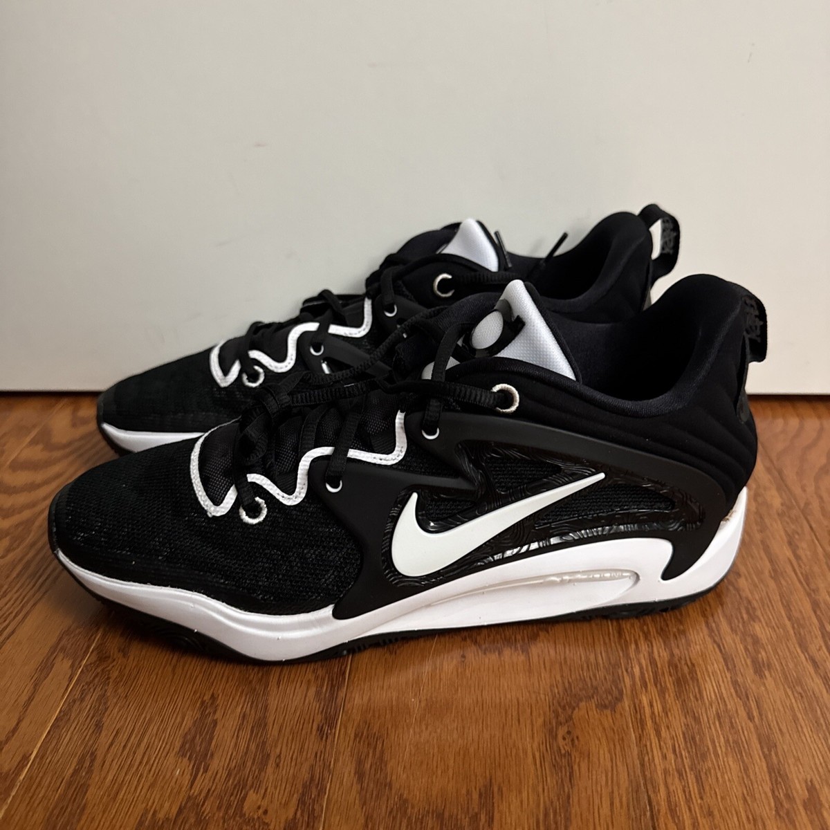 Size 11 - Nike KD 15 TB Black White Dx6648-002 NoLid Kevin  display picture 3