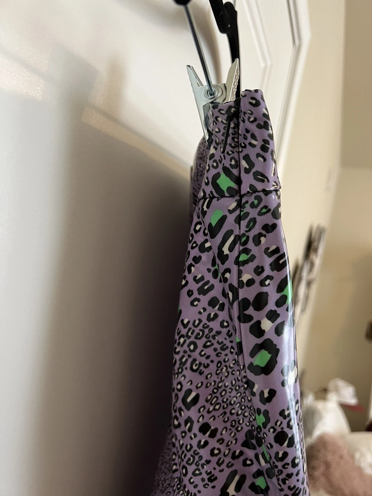 Versace pantaloni stampa animale