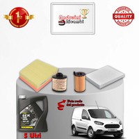 Kit Wartung 4 Filter Und ÖL Ford Transit Courier 1.5 Tdci 70KW Ab 2015