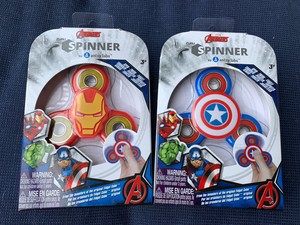 marvel fidget spinners