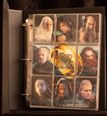 Rare LOTR The Two Towers TOPPS Trading Card Binder, LOTR Card Set & more. | eBay Rare LOTR The Two Towers TOPPS Trading Card Binder, LOTR Card Set & more. | eBay