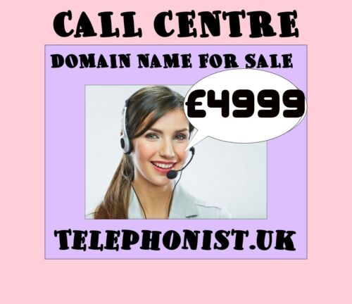 Telephonist | UK Call Centre Business | Domain Name Sale | Mobile Phone Industry - Picture 1 of 6