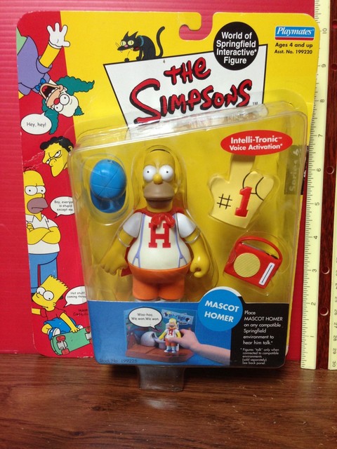 The Simpsons World Of Springfield Interactive Action Figures NOS | eBay