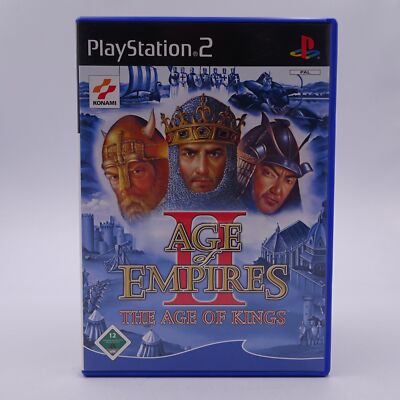 Age of Empires II 2 The Age of Kings Sony Playstation 2 PS2 PAL Spiel Game