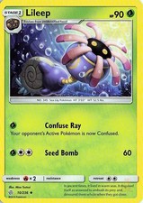 Lileep 10/236 Cosmic Eclipse Uncommon Pokemon NM