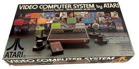 Atari 2600 VCS Console System with Games Tested