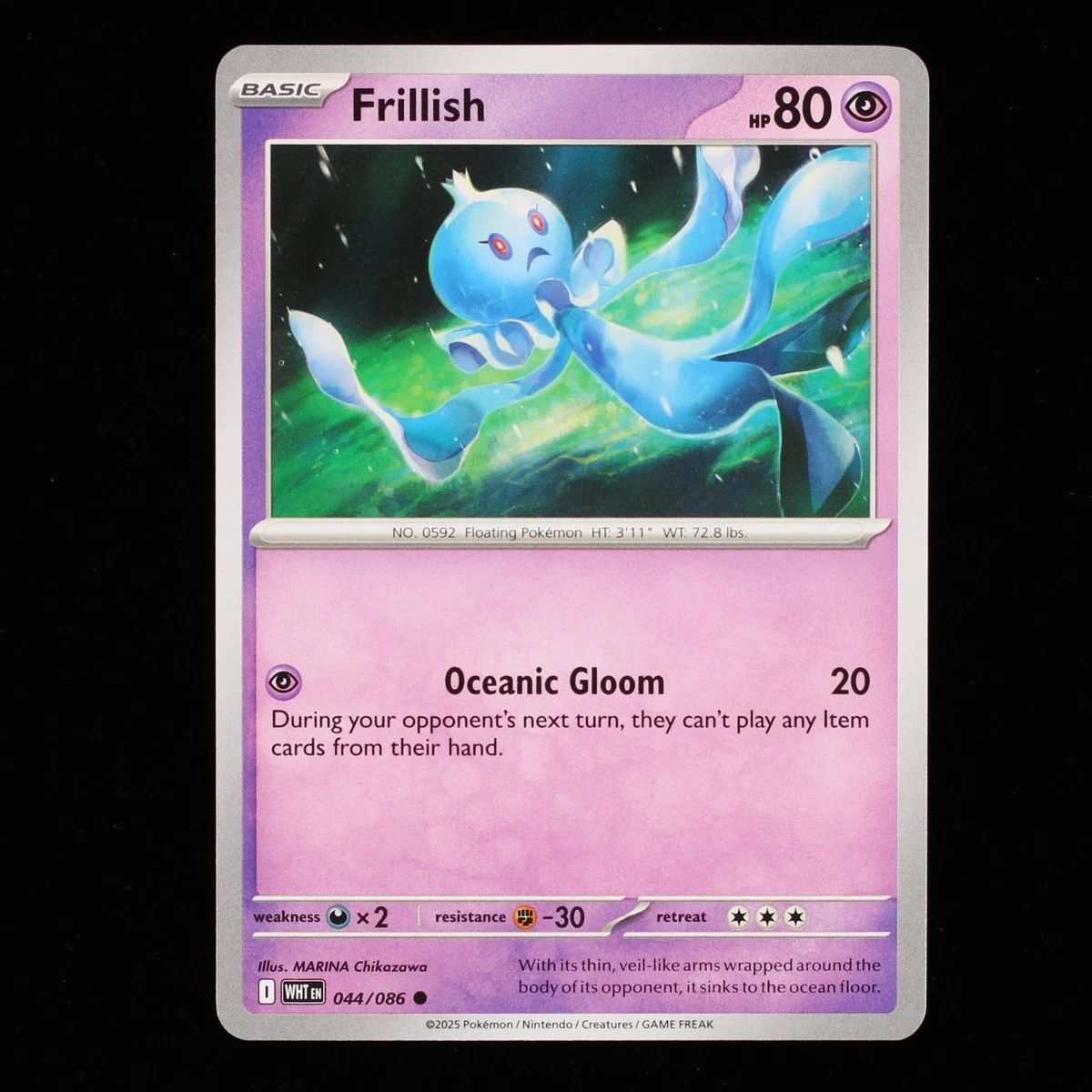 Frillish Pokémon TCG Cards for sale