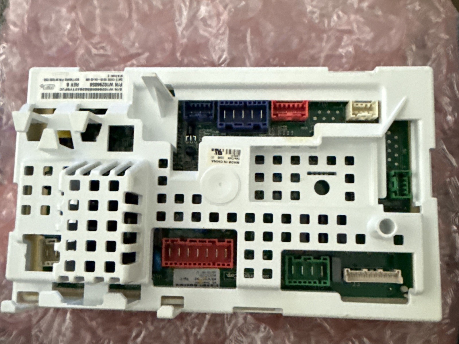 Whirlpool / Maytag W10393483 Washer Control Board With Core