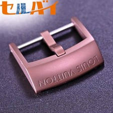 Louis Vuitton Matte Brown Ardillon Buckle Tambour GM Men's 18mm width