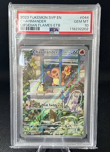 Pokémon TCG Charmander Obsidian Flames Promo #044 PSA Gem Mint 10