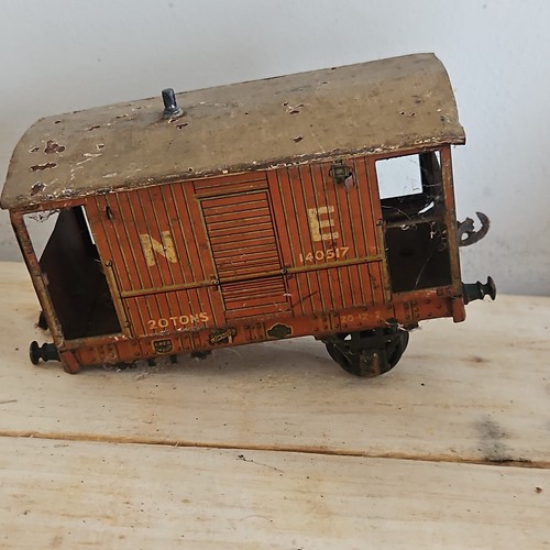 Vintage Blech Bassett Lowke LNER NE 140517 Wagen Wagan Spur O | Zustand: Used