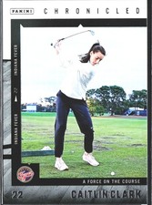 Caitlin Clark Basketball Card 2025 Panini Chronicled #54 Indiana Fever
